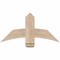 Ekena Millwork Bellingham Smooth Timber Gable Bracket, Douglas Fir, 36"W x 18"H x 1 1/2"D x 5 1/2"F, 12/12 Pitch GBW036X18X0206BEL00SDF - alternate 1